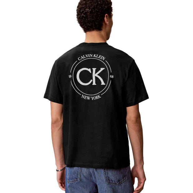 Calvin Klein T-shirt 20s April Graphic Seasonal Fashi Black