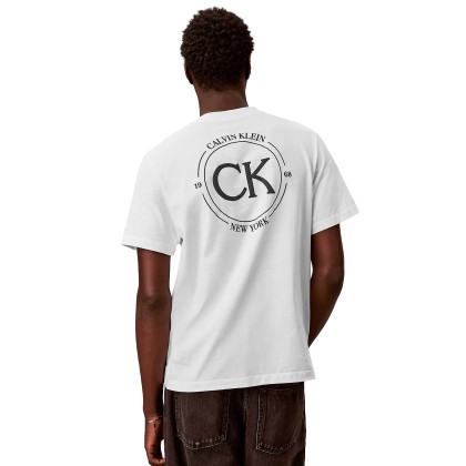 Calvin Klein T-shirt 20s April Graphic Seasonal Fashi White