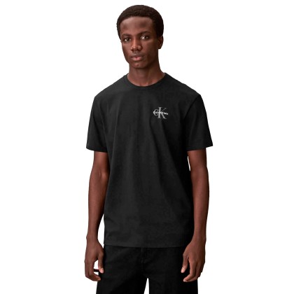 Calvin Klein T-shirt 30s Clssc Micro Mnlgo Black