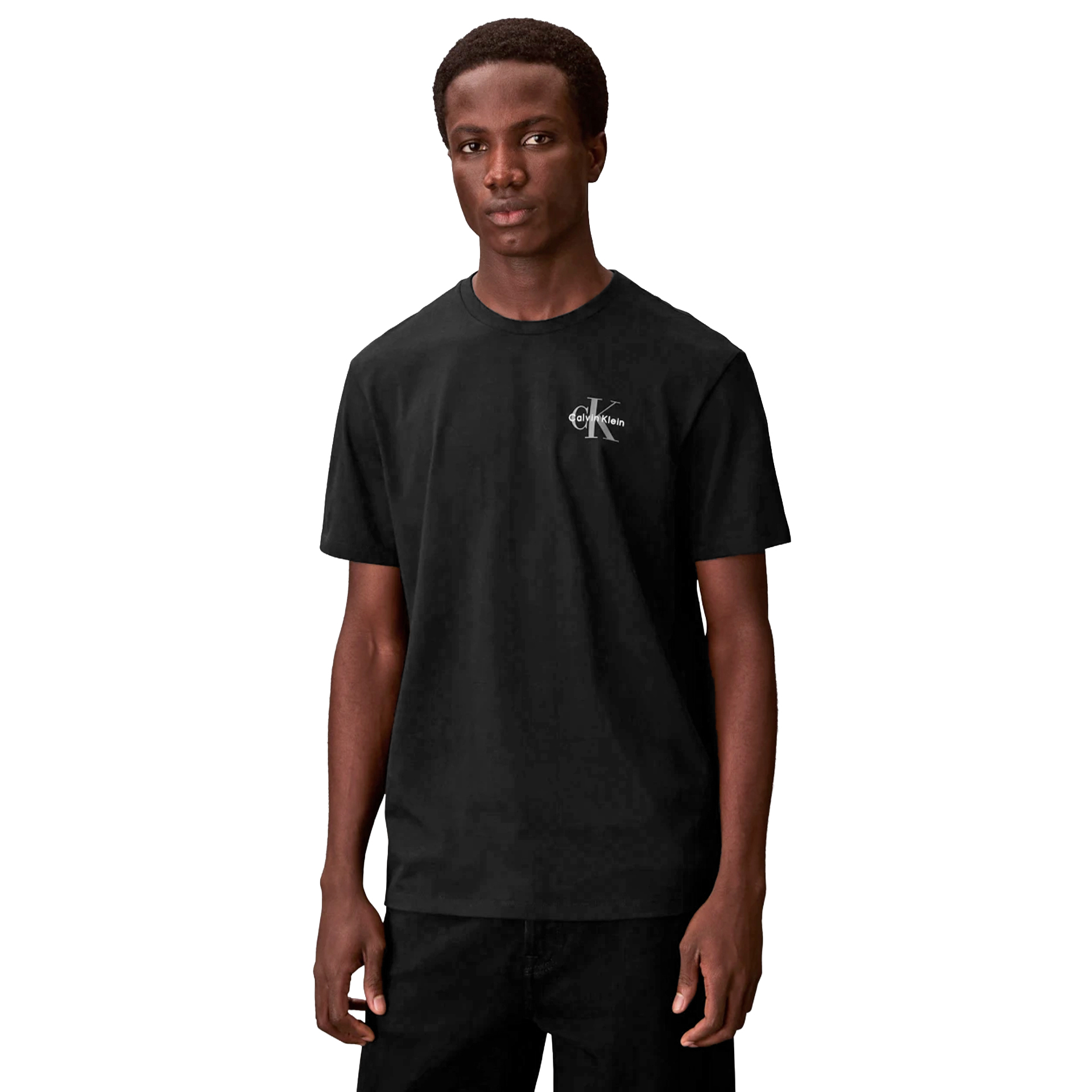 Calvin Klein T-shirt 30s Clssc Micro Mnlgo Black