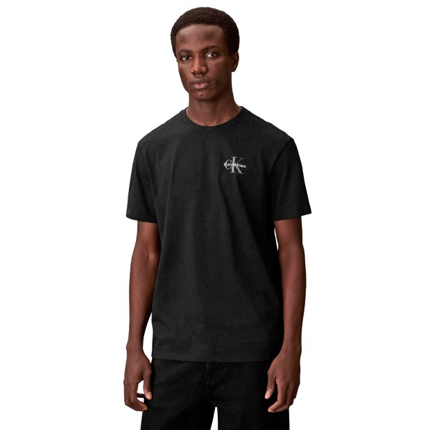 Calvin Klein T-shirt 30s Clssc Micro Mnlgo Black