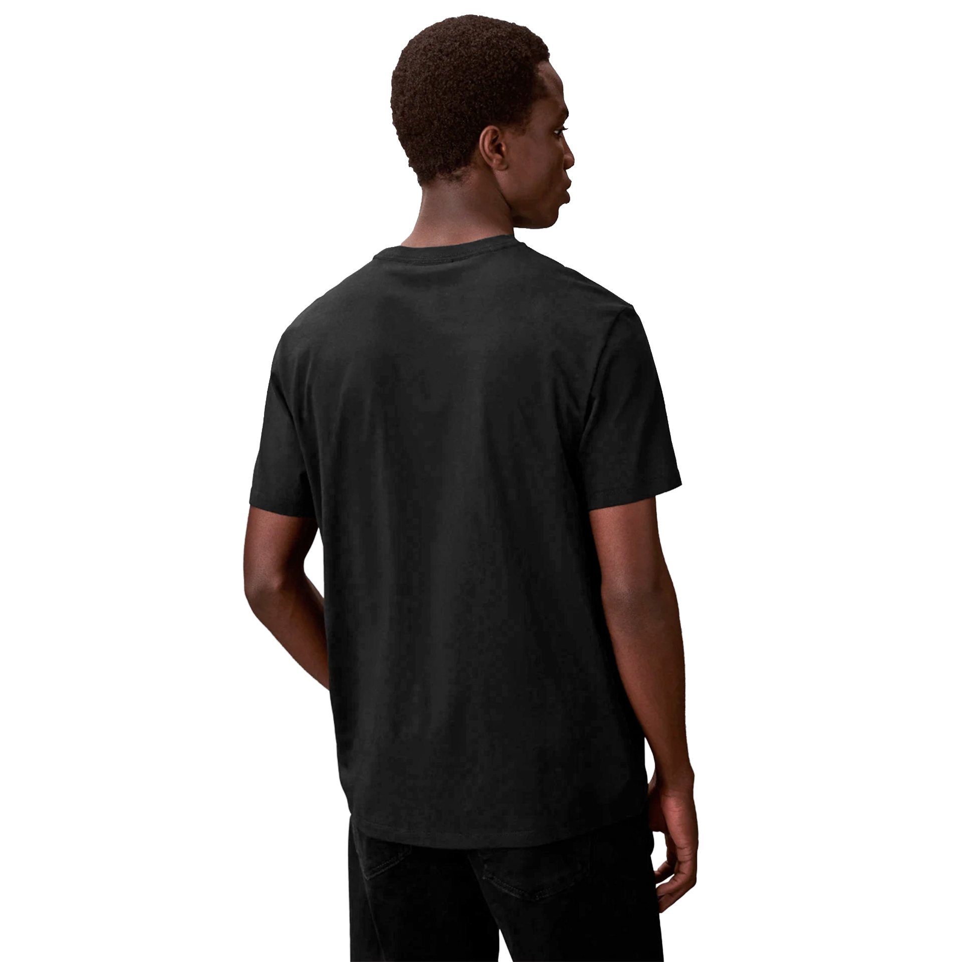 Calvin Klein T-shirt 30s Clssc Micro Mnlgo Black