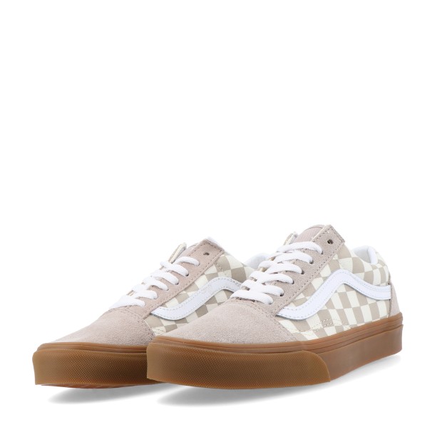 Vans Old Skool Gum Check Mushroom