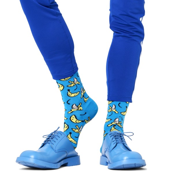 Happy Socks Banana Turquesa