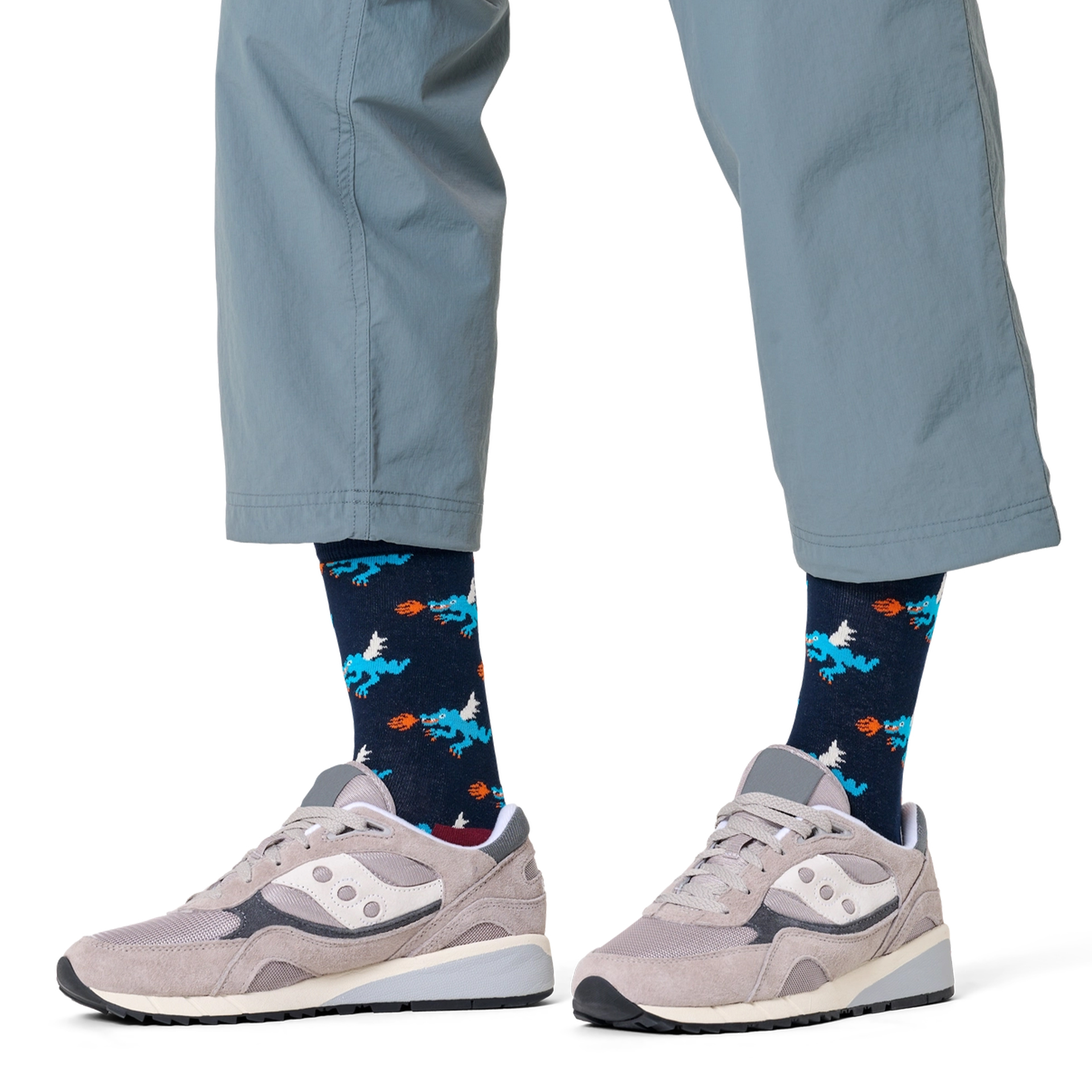 Happy Socks Dragon Marinho