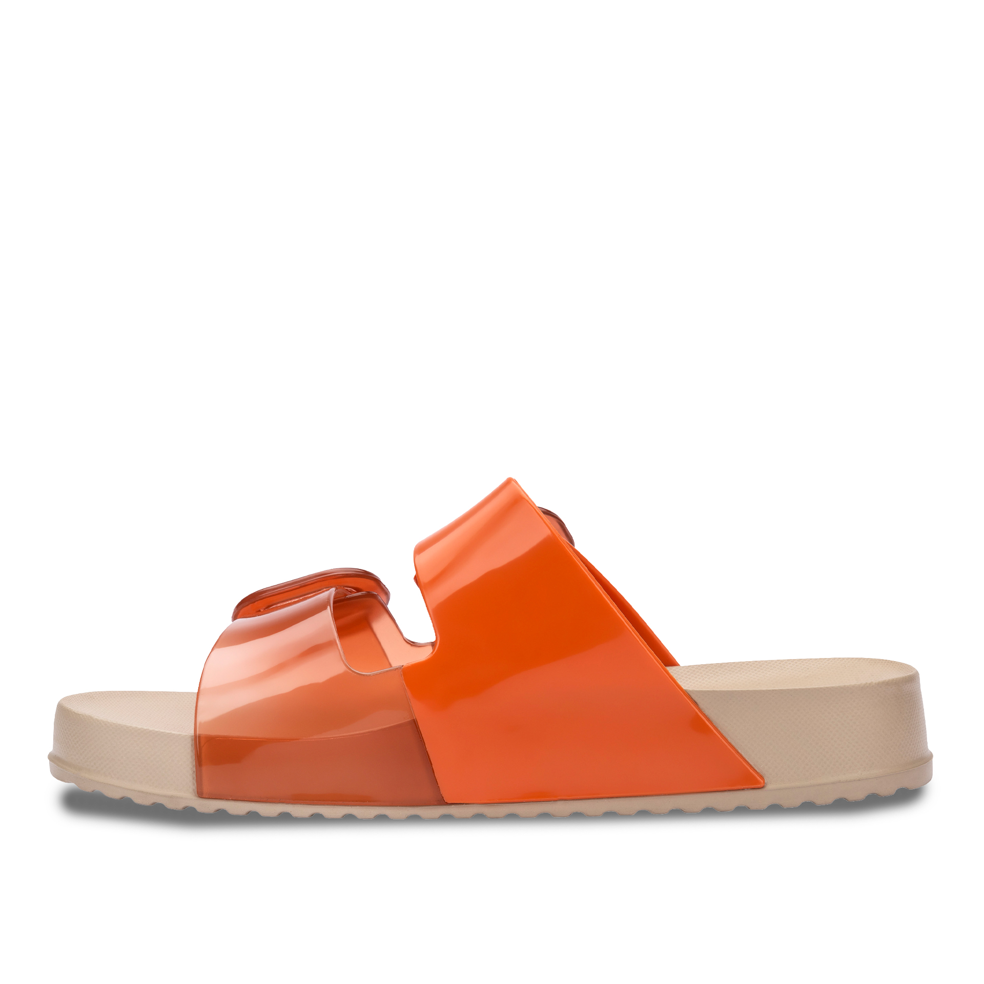Melissa Cozy Slide Fem Bege/laranja