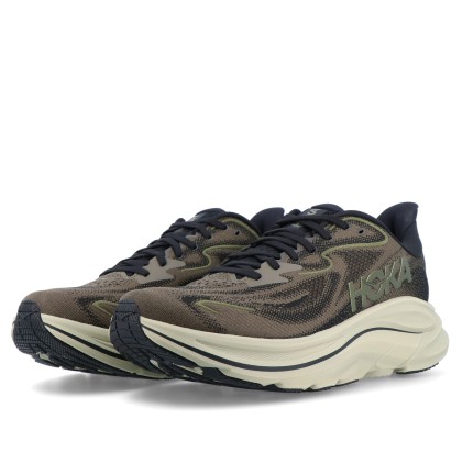 HOKA Clifton 10 Dark Roast/blk