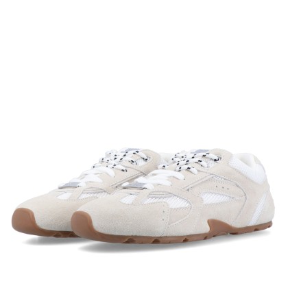 Steve Madden Asiel White Suede