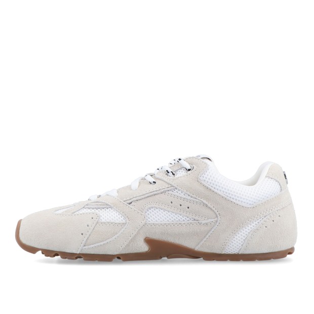 Steve Madden Asiel White Suede