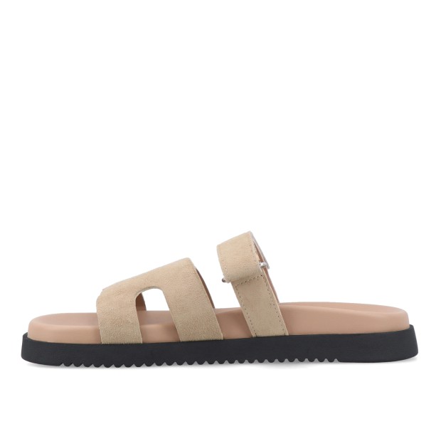 Steve Madden Missile Taupe Suede