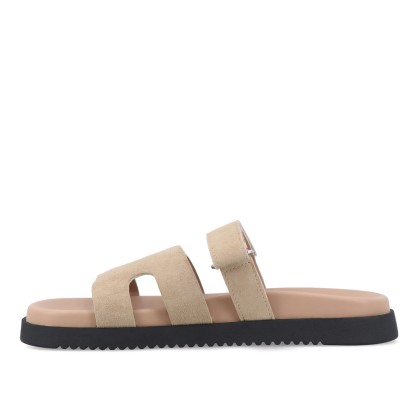 Steve Madden Missile Taupe Suede