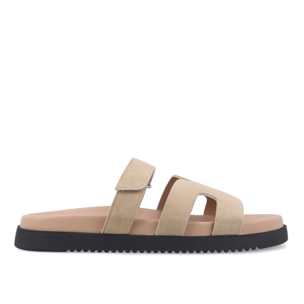 Steve Madden Missile Taupe Suede