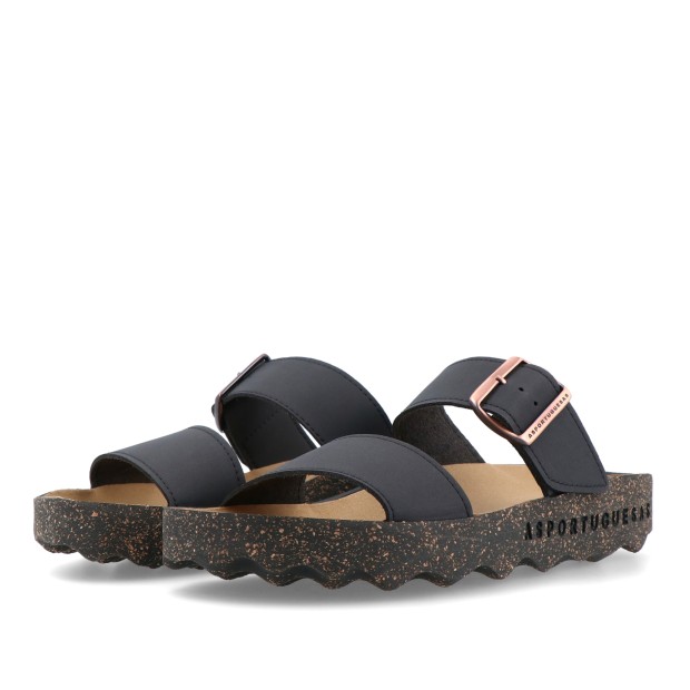 As Portuguesas Coly L Eco Nubuck Black