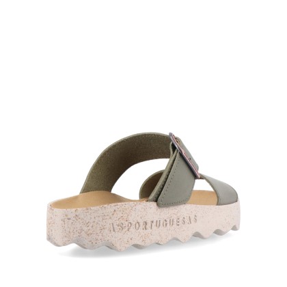As Portuguesas Coly L Eco Nubuck Khaki
