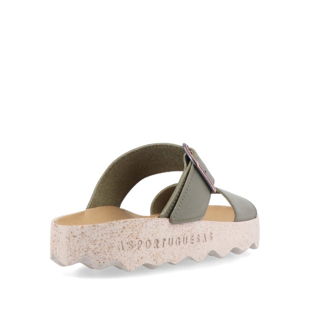 As Portuguesas Coly L Eco Nubuck Khaki