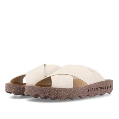 As Portuguesas Cross L Bio Suede Nude
