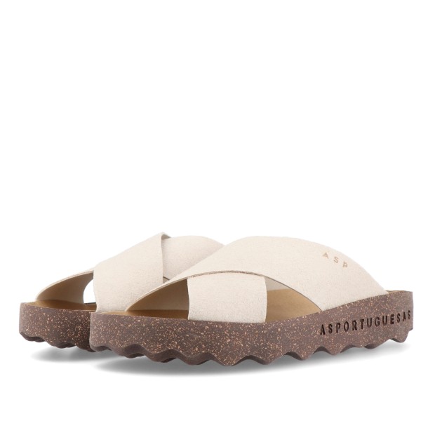 As Portuguesas Cross L Bio Suede Nude