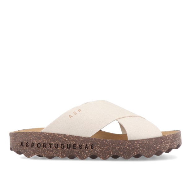 As Portuguesas Cross L Bio Suede Nude