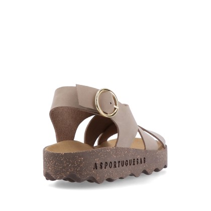 As Portuguesas Cusk L Eco Nubuck Sand