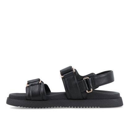 Steve Madden Mona Black Leather