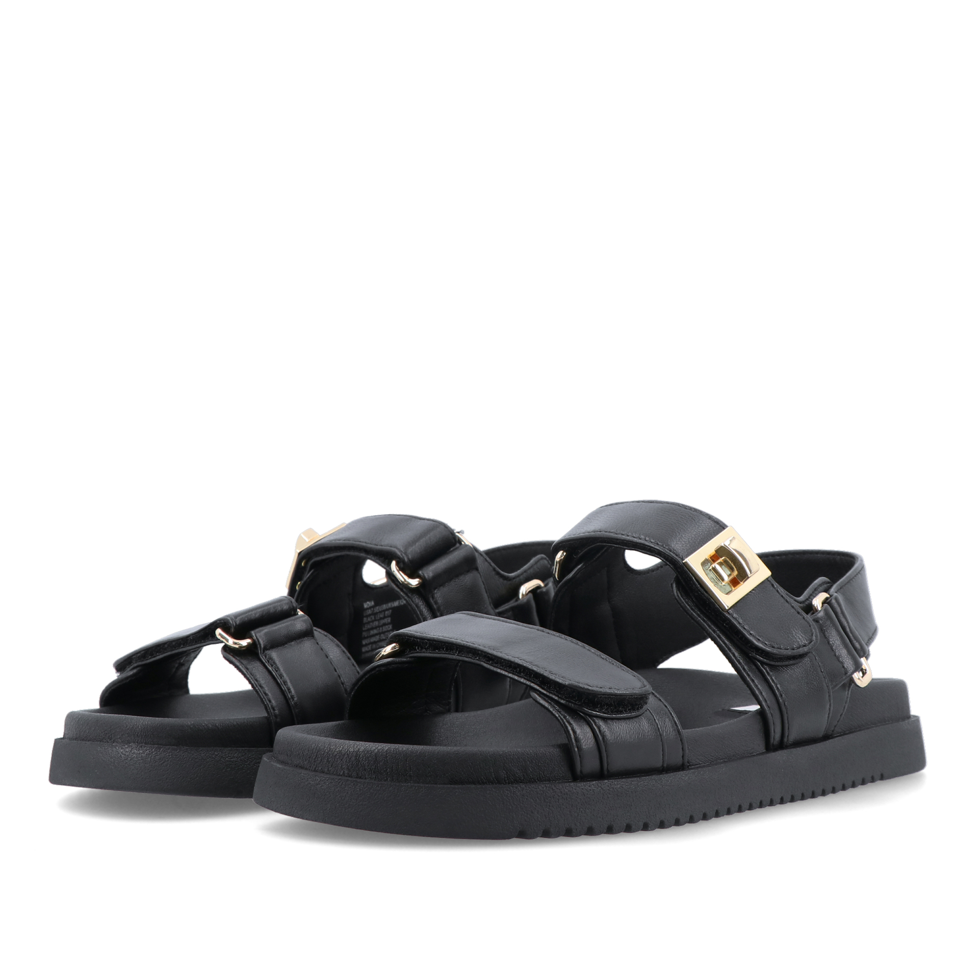 Steve Madden Mona Black Leather