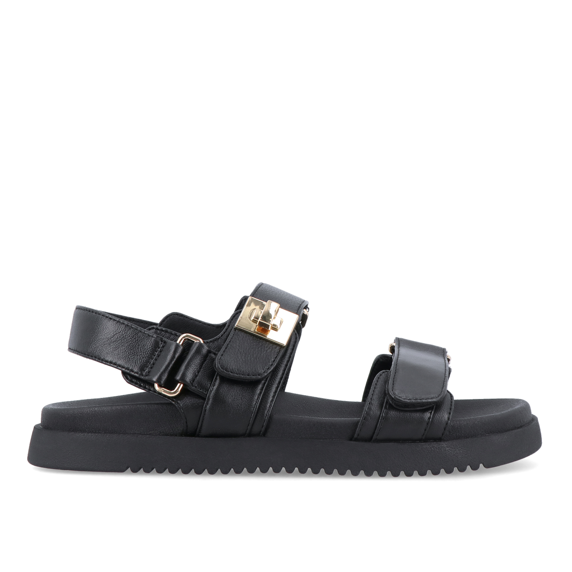 Steve Madden Mona Black Leather