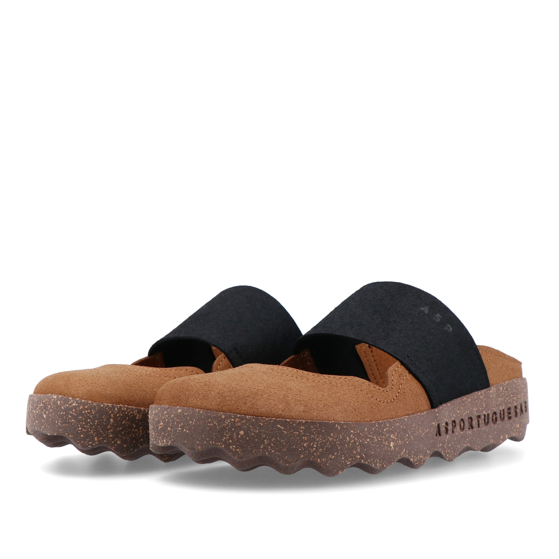 As Portuguesas Cana L Bio Suede Brown