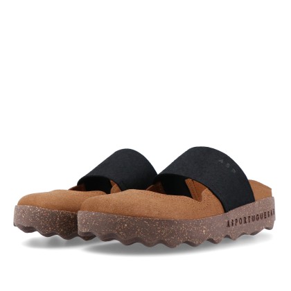 As Portuguesas Cana L Bio Suede Brown