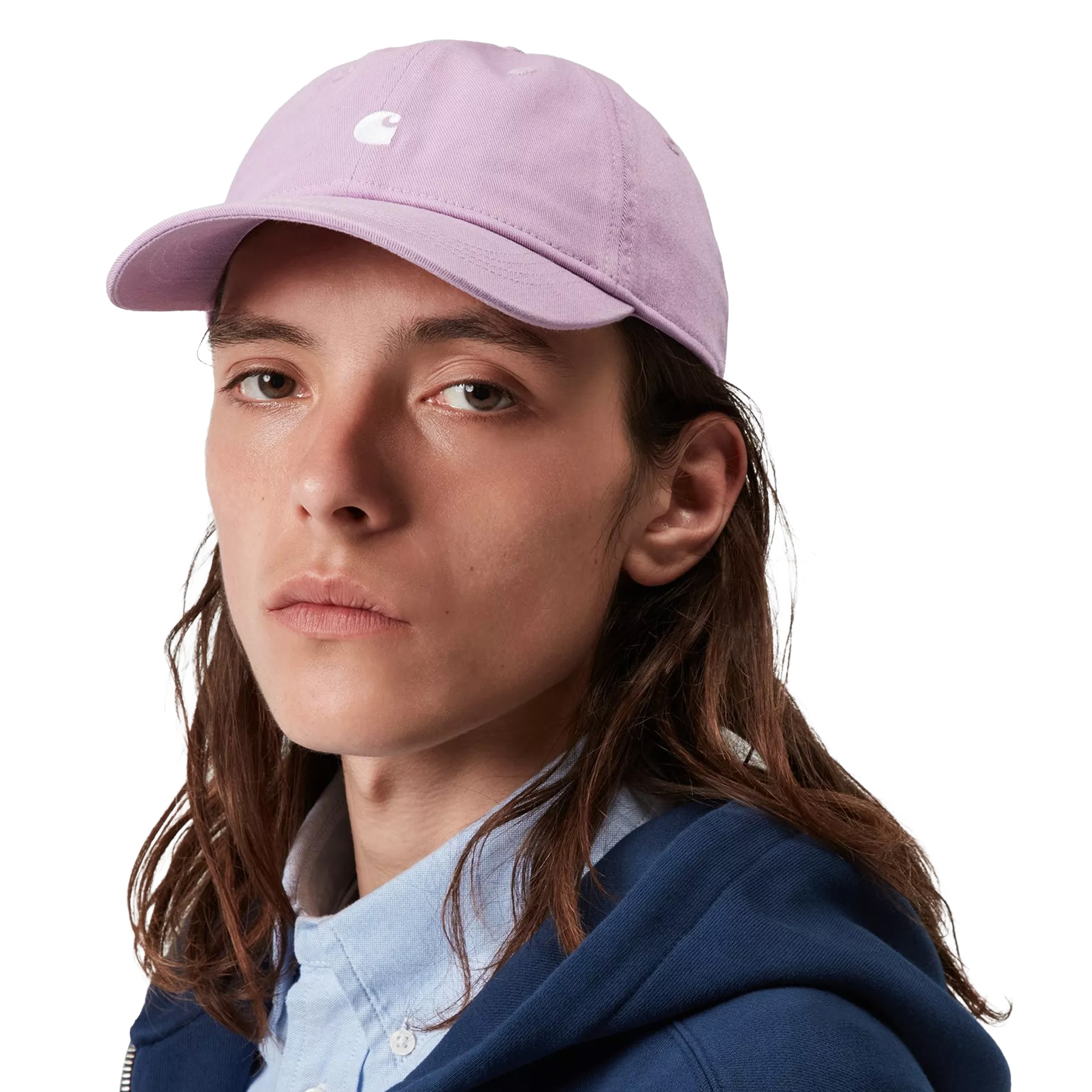 Carhartt Wip Boné Cap Madison Logo Gentle Purple / White