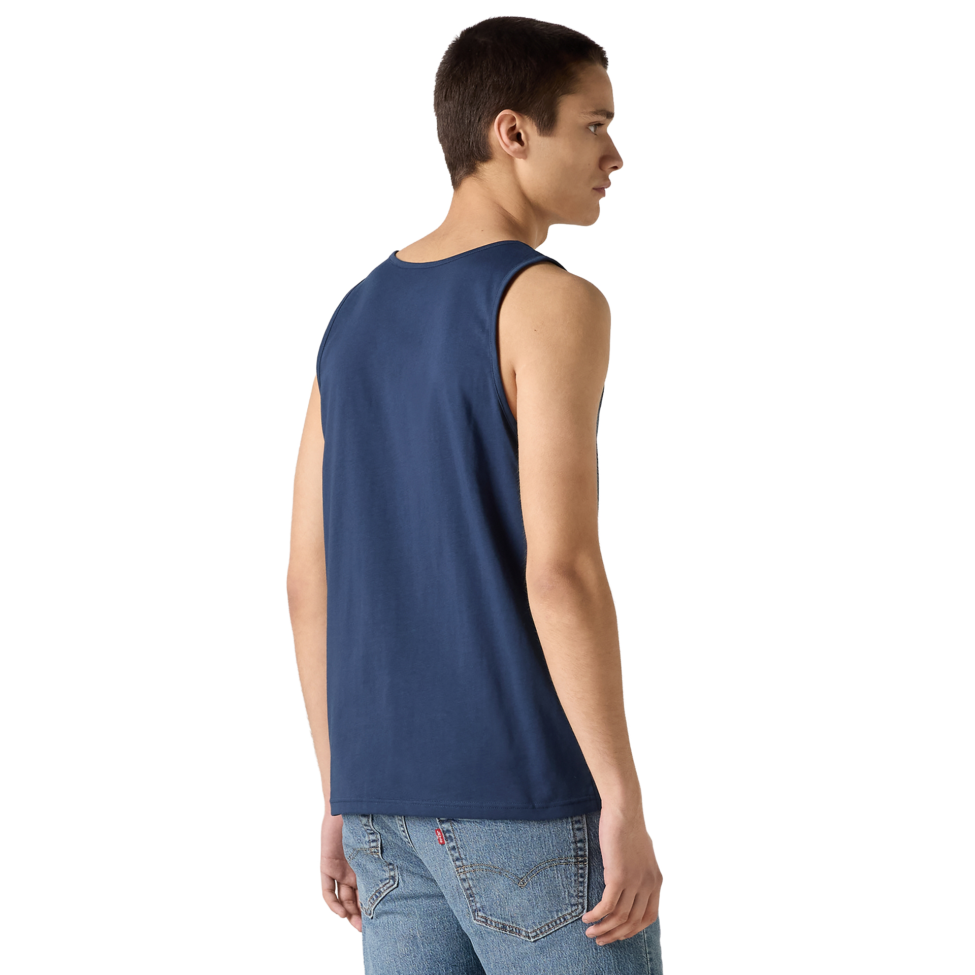Levis T-shirt Housemark Navy Blazer
