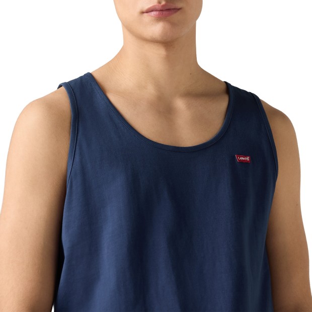 Levis T-shirt Housemark Navy Blazer