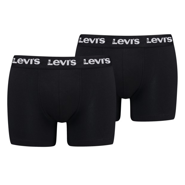 Levis Boxer 2-pack Repeat Logo Brief Black