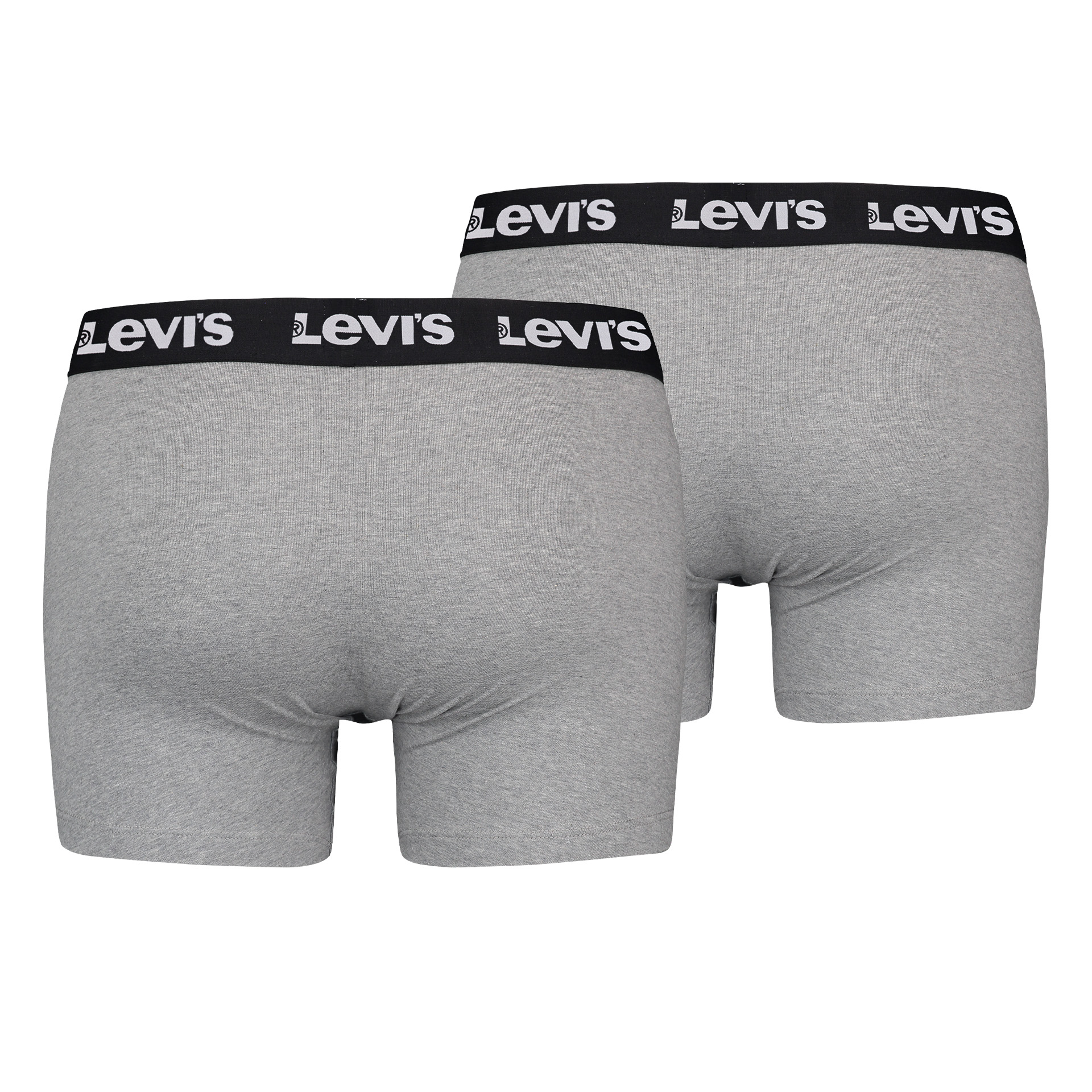 Levis Boxer 2-pack Repeat Logo Brief Middle Grey Melange