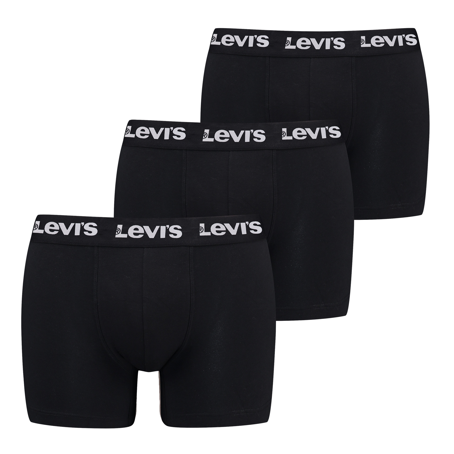 Levis Boxer 3-pack Repeat Logo Brief Black
