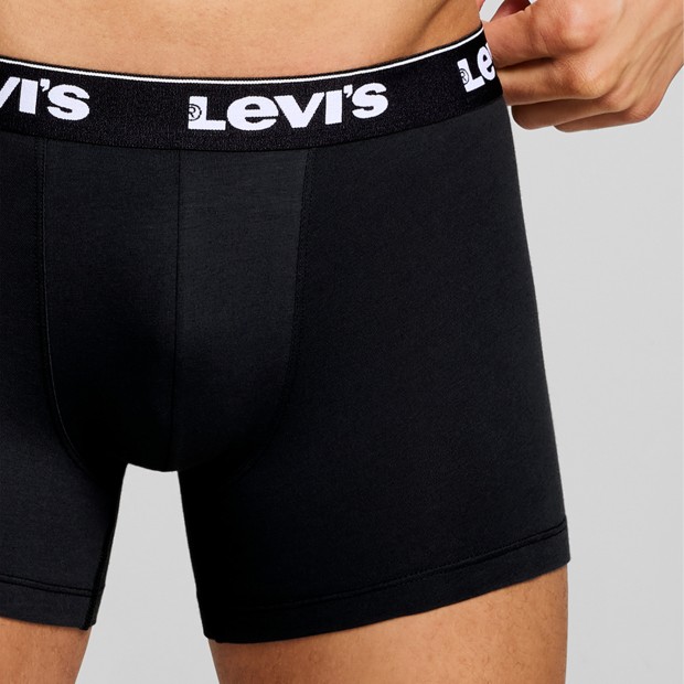 Levis Boxer 3-pack Repeat Logo Brief Black