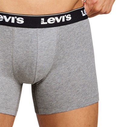 Levis Boxer 3-pack Repeat Logo Brief Grey Combo Levis Boxer 3-pack Repeat Logo Brief Grey Combo