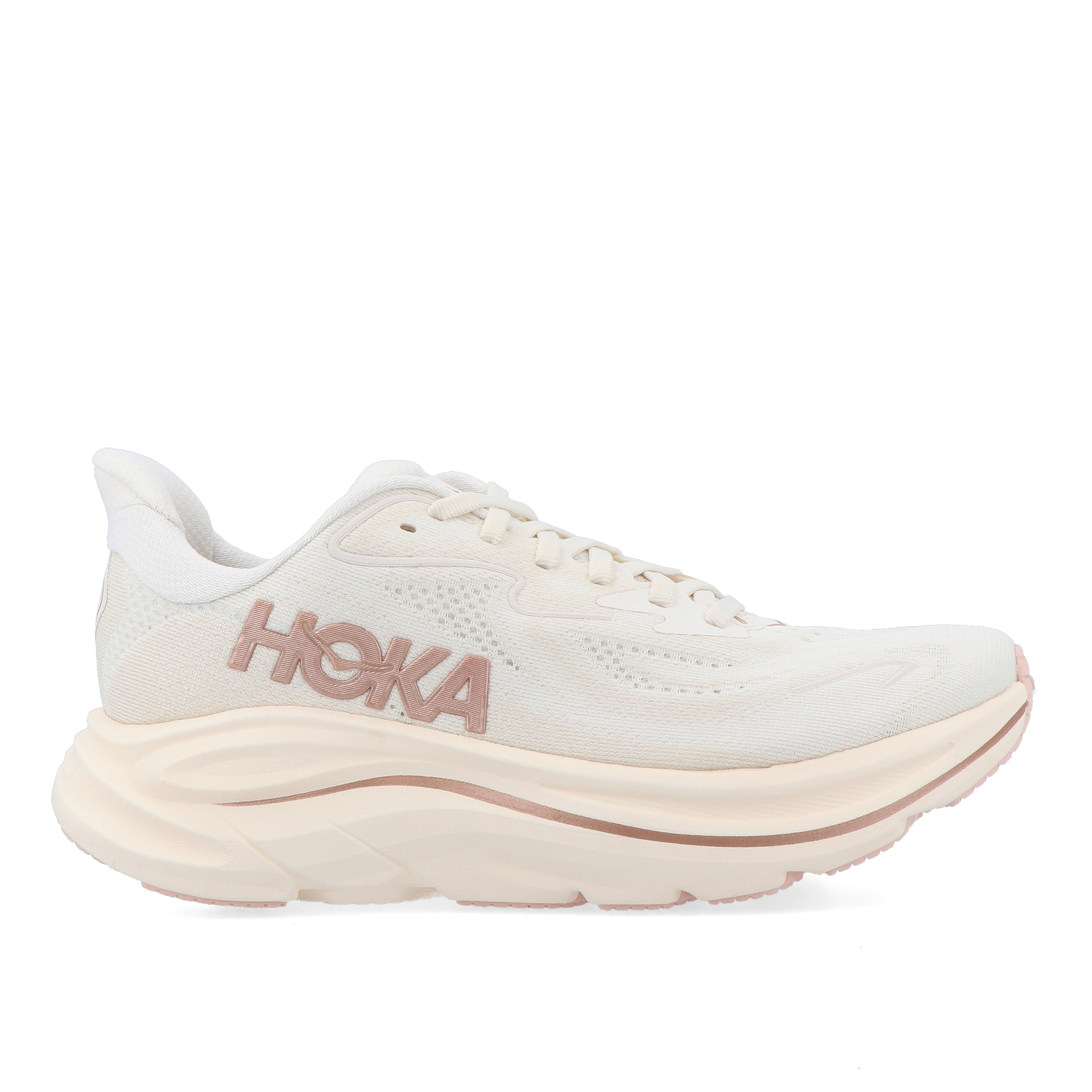 HOKA W Clifton 10 Alabaster/rose