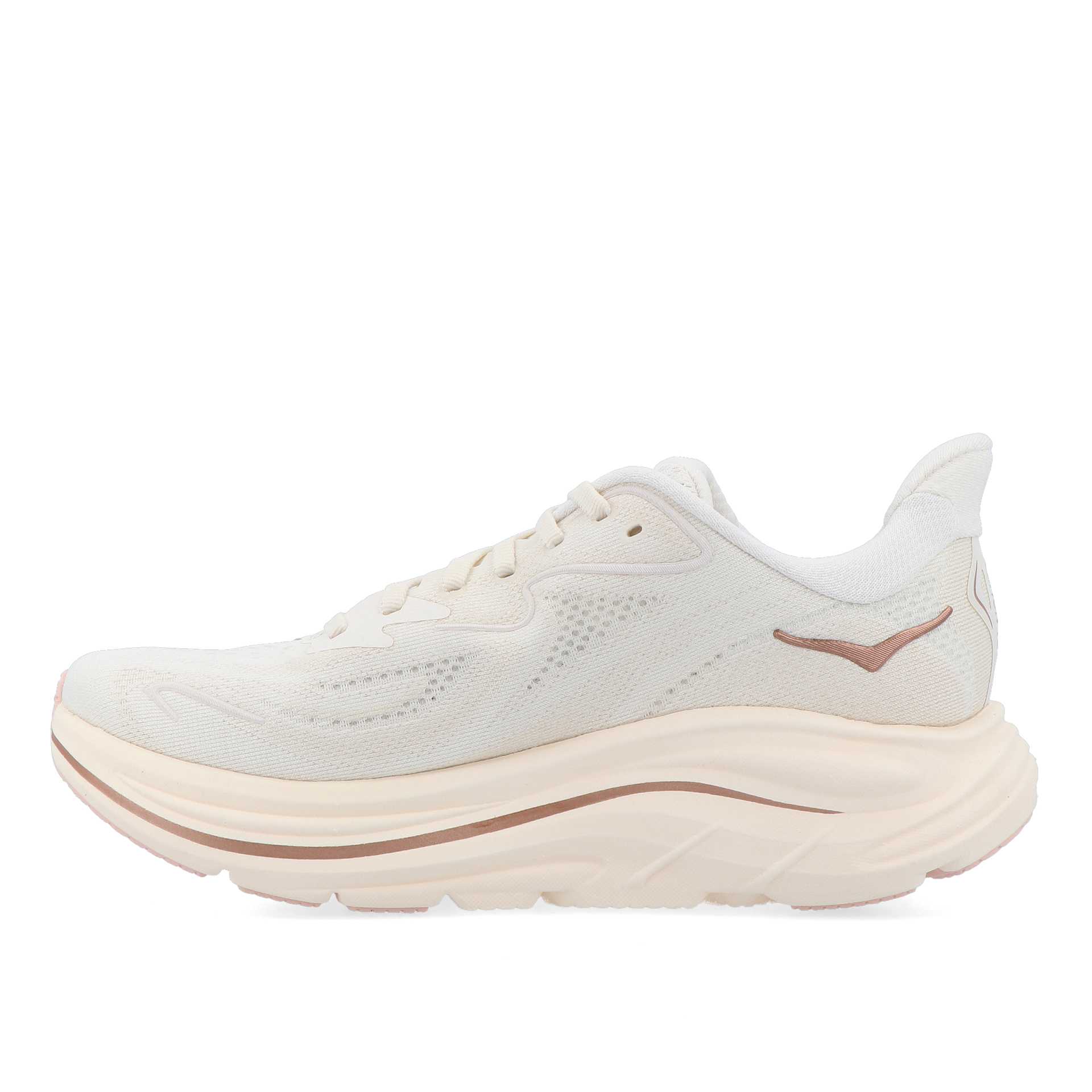 HOKA W Clifton 10 Alabaster/rose