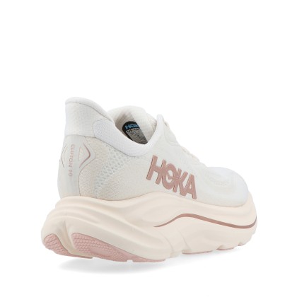 HOKA W Clifton 10 Alabaster/rose