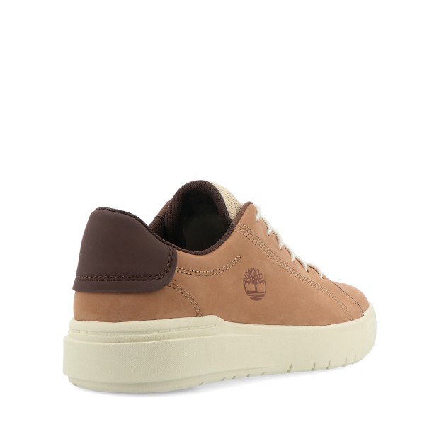 Timberland Seneca Bay Low Lace Up Sneaker Nubuck Medium Brown
