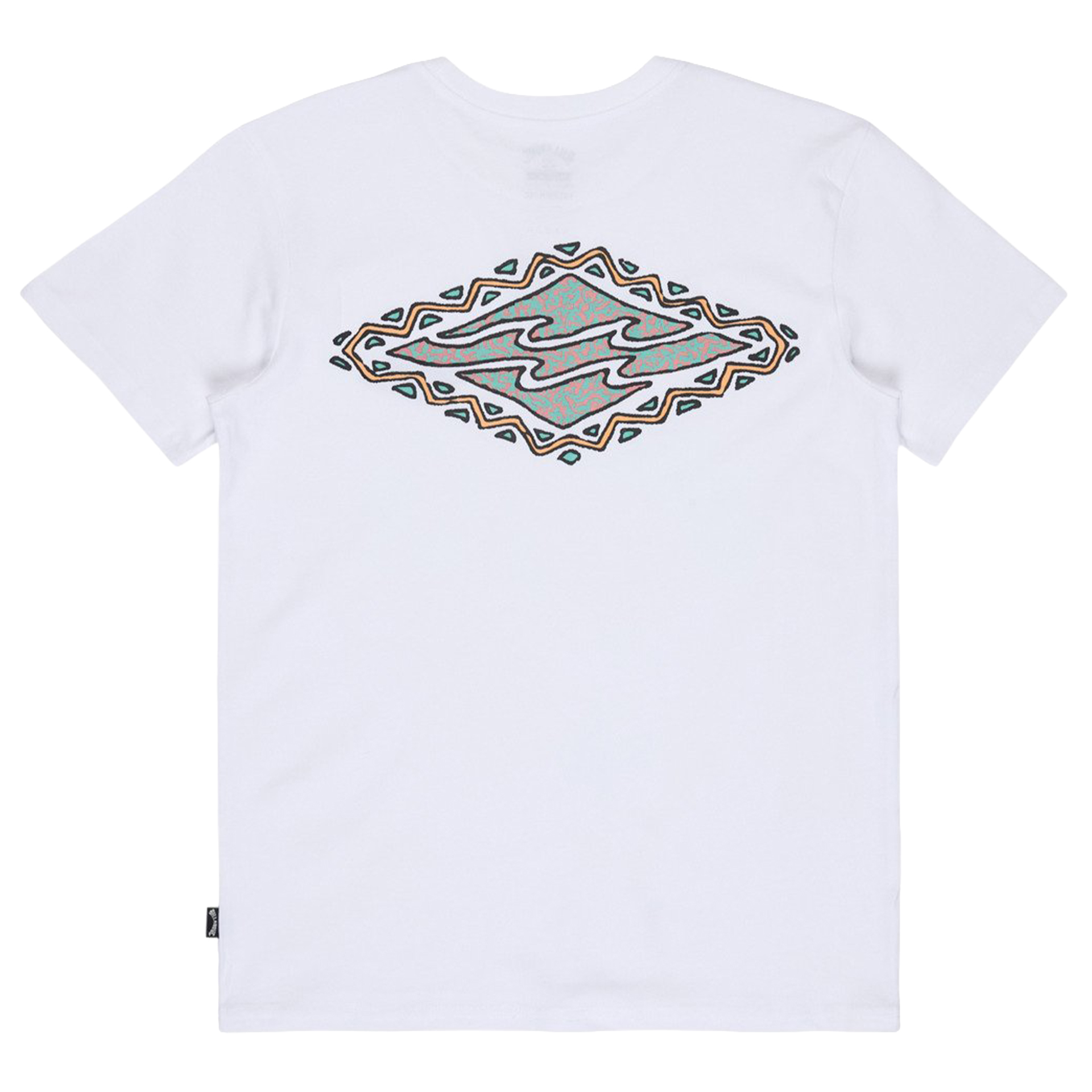 Billabong T-shirt Crayon Wave Washed Blue
