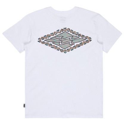 Billabong T-shirt Crayon Wave Washed Blue