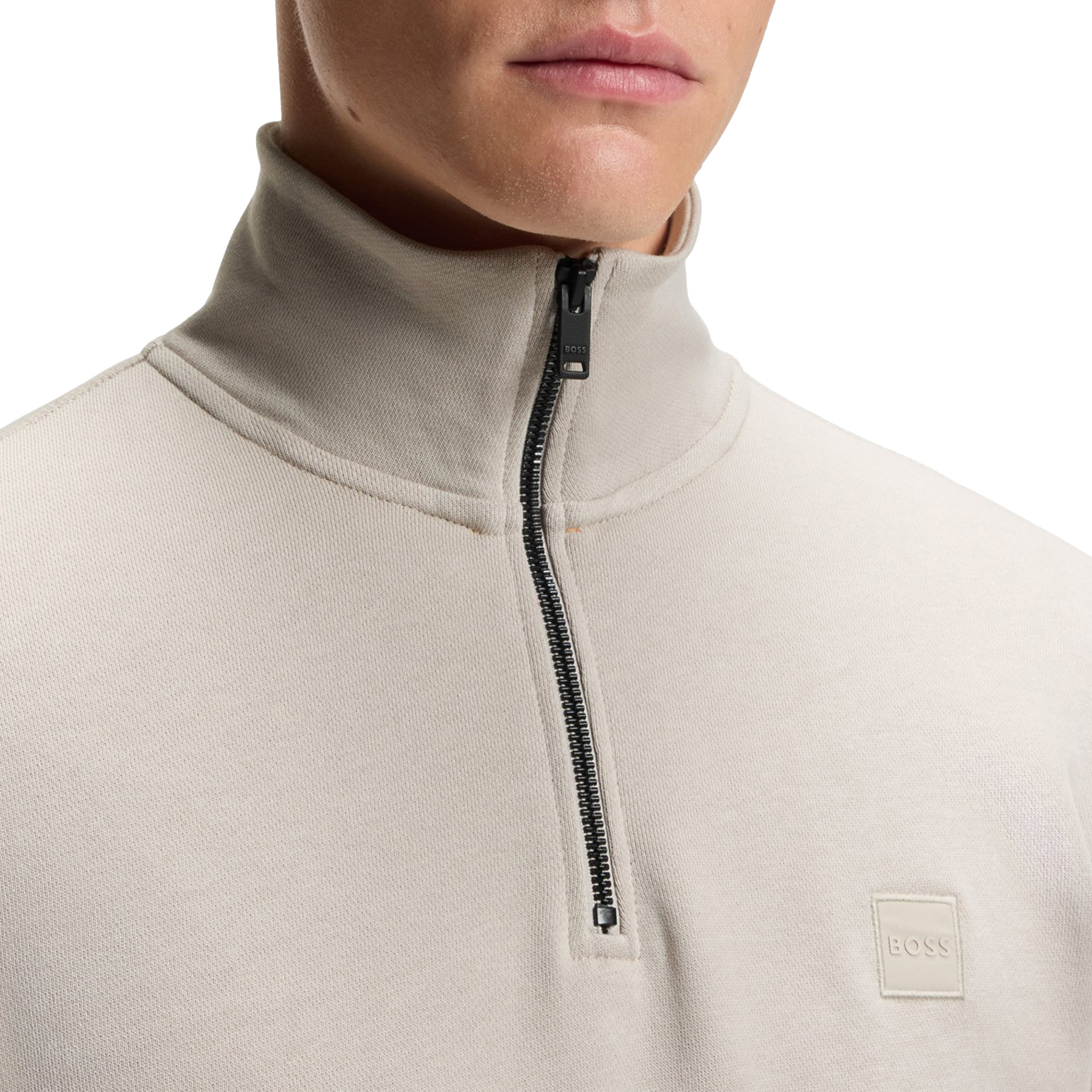 BOSS Sweat Zetrust Open Grey