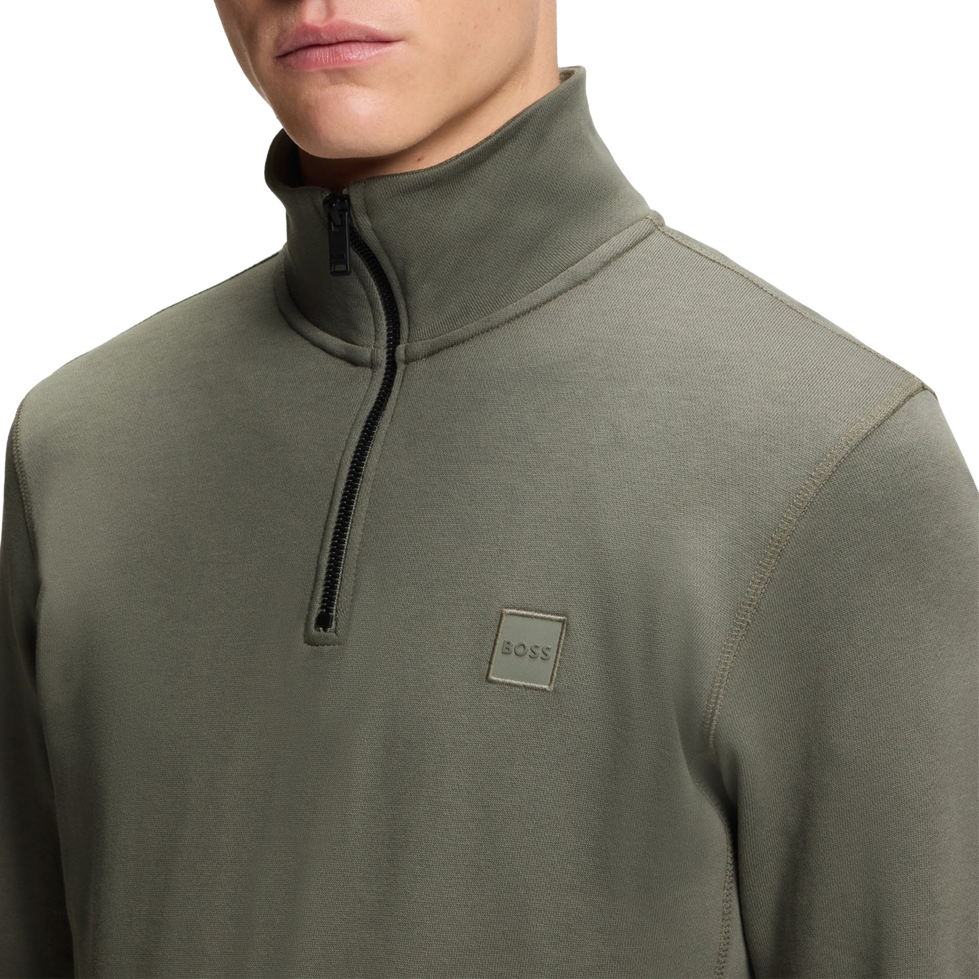 BOSS Sweat Zetrust Open Grey