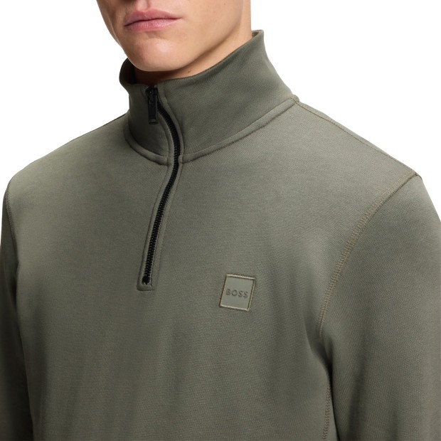 BOSS Sweat Zetrust Open Grey