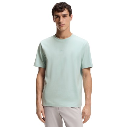 BOSS T-shirt Tchup Turquoise/aqua