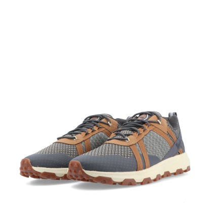 Timberland Winsor Trail Low Lace Up Sneaker Mesh Md Grey