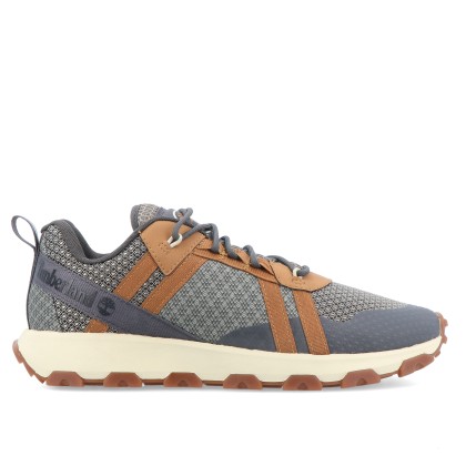 Timberland Winsor Trail Low Lace Up Sneaker Mesh Md Grey