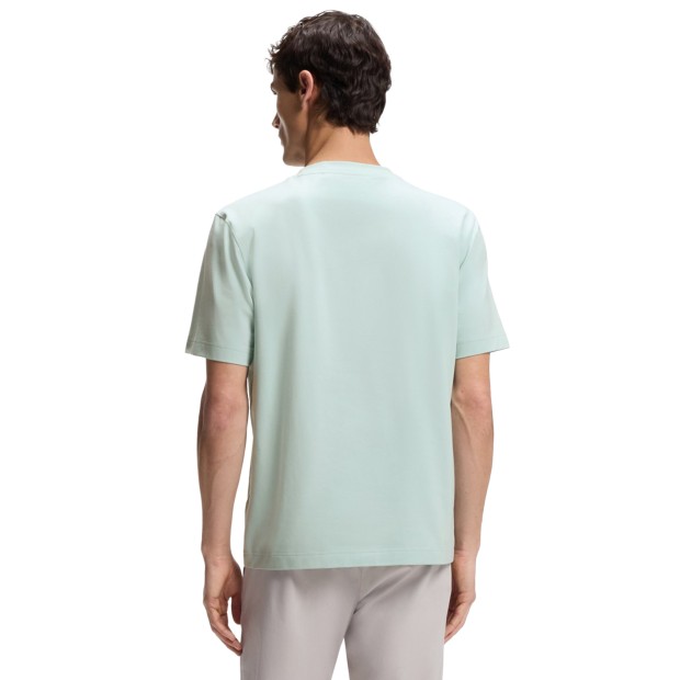 BOSS T-shirt Tchup Turquoise/aqua