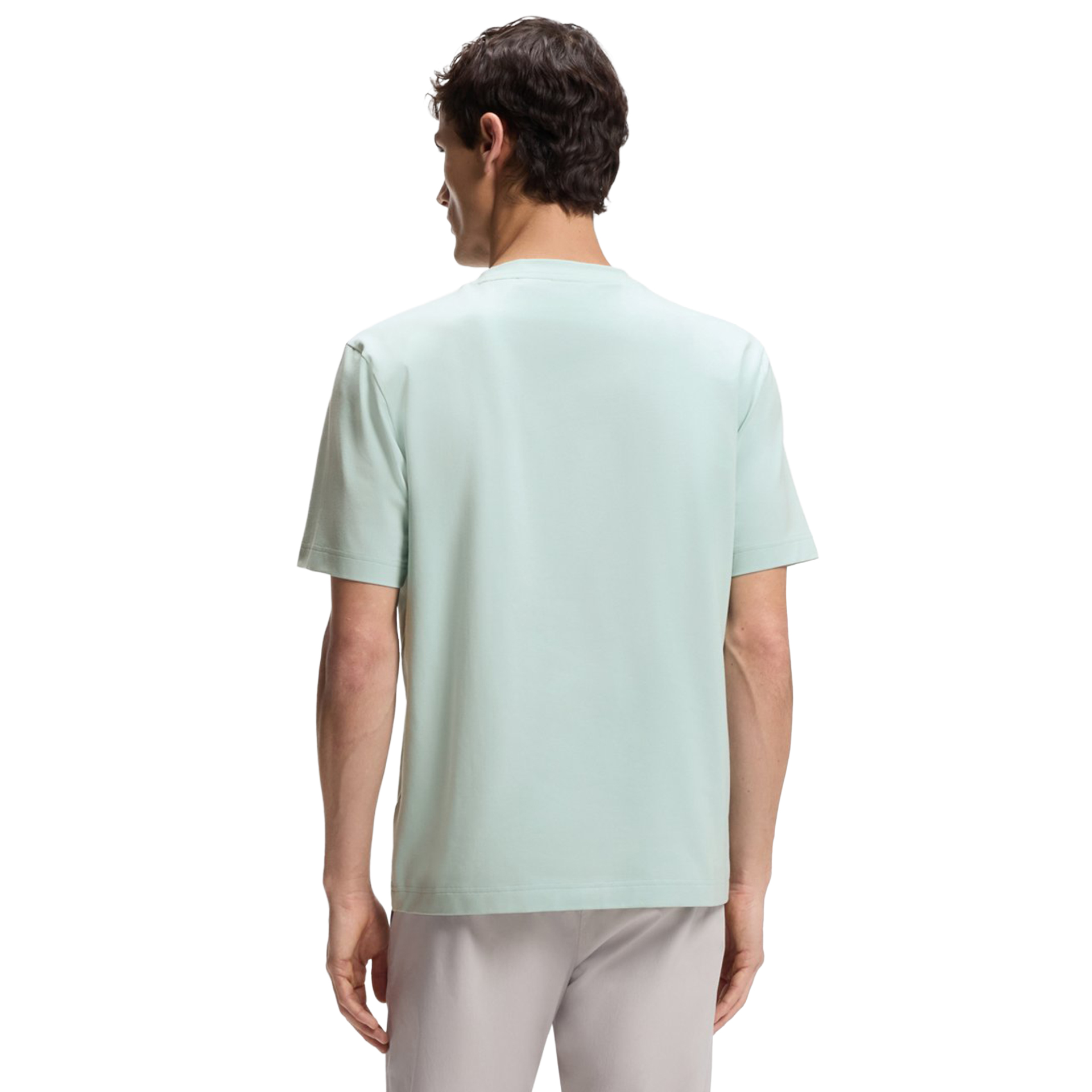 BOSS T-shirt Tchup Turquoise/aqua